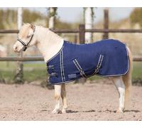 Qhp Falabella Fleece Rug - 3'6 · Blue