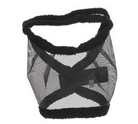 QHP Fly Mask without Ears Fly Protection Head Black Size Foal
