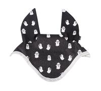 Qhp Halloween Ghost Ear Bonnet - Full