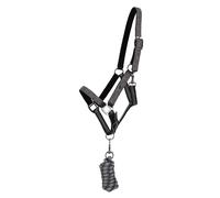 Qhp Headcollar Set - Pony · Midnight