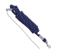 Qhp Lead Rope - 4.2 metres (420cm) · Navy and Grey