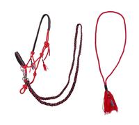 Qhp Liberty Rope Halter Combi - Full · Red