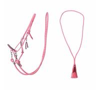 Qhp Liberty Rope Halter Combi - Shetland · Flamingo Pink