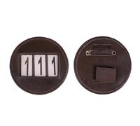 Qhp Modeste Round Number Holder - One Size · Navy