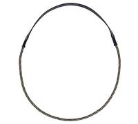 QHP Neck Rope Neck Ring with Leather (Pony, Olive)