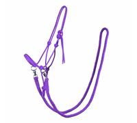 Qhp Rope Halter with Reins - Pony · Passion Flower Purple