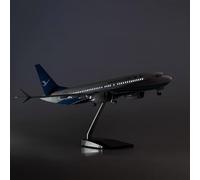 QHQQXN 47cm Fit For XIAMEN Airlines B737MAX 737 Airplane Model Lights And Wheels Landing Gear Aircraft Collectibles Hobby Playgame Kit(B)