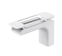 QHQQXN Bathroom Taps Mixer Brushed Gold Waterfall Basin Tap with Temperature Display Digital Household faucets