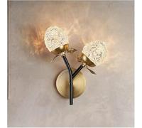 QHQQXN Copper Lamp - Decorative Pine Cone Gold Wall Living Room Bedroom Aisle Corridor Chandelier(1 Light)