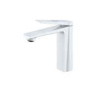 QHQQXN Faucet for Bathroom Sink, Copper Single Handle One Hole Basin Mixer Taps, Ceramic Valve Core Lavatory Vanity Vessel Faucets, Washroom Cloakroom Tap, for Farmhouse RV Hotel