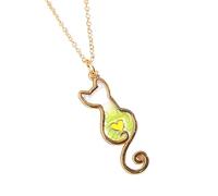 QHQQXN Kitty Necklace For Women And Girls, Cat Heart So Cute Mixed Styles Cat Animal Pendant Necklace Cute Kitty Necklace, Black Cat Necklace For Women, Cat Choker For Women