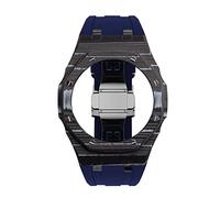QHQQXN Latest Luxury Modification Kit for GA2110 Carbon Fiber Case Bezel Rubber Strap GA-2110 Mod Kit Replacement Accessories Watch Strap
