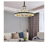 QHQQXN Living Room Crystal Chandelier, Light Luxury, Minimalist, Post-Modern, Home Dining Room, Nordic Study, Bedroom Lighting Fixtures