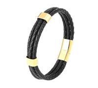 QHQQXN MOCHAMIK Herren Armbänder Schmuck Herren Menti-Layer Leder Leder ist modisch und vielseitig
