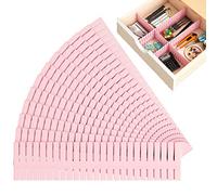 QHQQXN Storage Boxes Assemblable Closet Organizer Wardrobe Clothes Organizer Visible Drawer Separation Box for Home Jeans T-shirt Socks Panty Plastics 12pcs