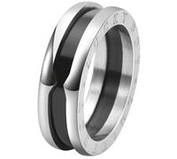 QHQQXN Titan-Stahl-Trio-Ring-Set, von Keramik inspirierter Herren-Urban-Schmuck, stapelbare, minimalistische Ringe mit Anhänger, Geschenk