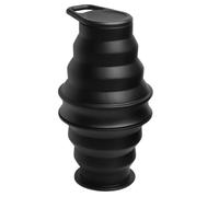Qhsgdbgem Collapsible Water Bottle Safe Grip 500ml | , food-grade silicone, can withstand -40°C to 200°C, easy to clean, 500ml capacity.