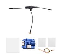 Qhsgdbgem ELRS Receiver UltralongRange LowLatency 80mm | High-Performance ExpressLRS Receiver with 100-1000mW power for stable, low-latency signal in FPV racing and freestyle.