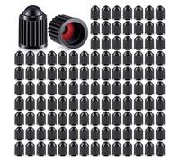 Qhsgdbgem Valve Stem Caps 500 Pack for Maintenance | O-ring seal for leak-proof valve caps