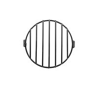 QHSJGBL 6.5inch Universal Motorcycle Headlight Fog Lamp Protector Guard Grille Cover For Chopper For Cafe For Racer Headlight Guard(D)