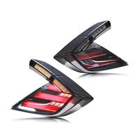 QHSJGBL For Civic For Hatchback For Type-R 2016 2017 2018 2019 2020 LED Tail Lights Start-up Animation Sequential Turn Signal Rear Lamps Assembly Tail Lights Set Assembly