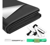 QHSXMQ Blackout Blind, Portable Blackout Blind 300×146CM, 100% Blackout Blinds, No Drill Stick on Blinds for Windows, Temporary Blackout Blinds for Bedroom Nursery Loft Travel RV Car
