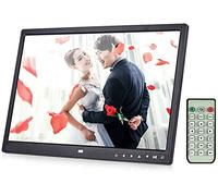 QHYXT Digital Photo Frame 13 inch IPS High Resolution Widescreen Electronic Photo Frame 1280 x 800 Support MP3 MP4 Videos, Pictures Player with Remote Control Digital Picture Frame