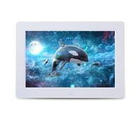 QHYXT Digital Photo Frame 8 inch IPS LCD TFT Multifunctional Picture Digital Photo Frame with M.P.3/M.P.4 Player Delightfully To Use And Share Photo