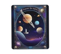 QHZLY a Cosmic Voyage Multi-Size Rubber Edge Mouse Pad 10 x 12 inch for Office Gaming Study Desk Laptop Console