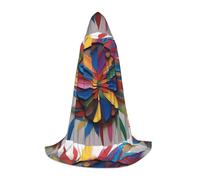QHZLY Artistic Flair Hooded Cape M For Teenagers Long Cloak Cosplay Masquerade Stage Costume Comic-Con Carnival Role-Play