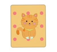 QHZLY cute cartoon kitten Multi-Size Rubber Edge Mouse Pad 10 x 12 inch for Office Gaming Study Desk Laptop Console