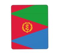 QHZLY Eritrean flag Multi-Size Rubber Edge Mouse Pad 10 x 12 inch for Office Gaming Study Desk Laptop Console
