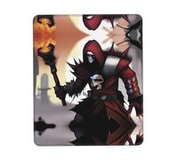 QHZLY FangedFiends Multi-Size Rubber Edge Mouse Pad 10 x 12 inch for Office Gaming Study Desk Laptop Console