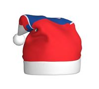QHZLY Flag of Slovakia Christmas Hat for Adults, Plush Holiday Party Accessory for Festivals and Events
