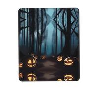 QHZLY HauntedHollows Multi-Size Rubber Edge Mouse Pad 10 x 12 inch for Office Gaming Study Desk Laptop Console