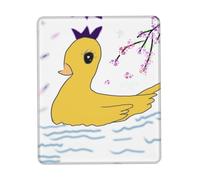 QHZLY little yellow duck Multi-Size Rubber Edge Mouse Pad 10 x 12 inch for Office Gaming Study Desk Laptop Console