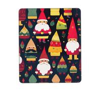QHZLY Santa Claus with a long hat Multi-Size Rubber Edge Mouse Pad 10 x 12 inch for Office Gaming Study Desk Laptop Console