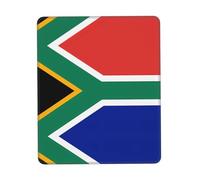 QHZLY South Africa flag Multi-Size Rubber Edge Mouse Pad 10 x 12 inch for Office Gaming Study Desk Laptop Console