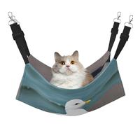 QHZLY Velvet Cute seagull Hammock M for Small Pets – Comfortable and Breathable for Cats, Rabbits, Ferrets