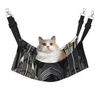 QHZLY Velvet Gothic Cathedrals Hammock L for Small Pets – Comfortable and Breathable for Cats, Rabbits, Ferrets