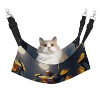 QHZLY Velvet Robots at War Hammock M for Small Pets â€“ Comfortable and Breathable for Cats, Rabbits, Ferrets
