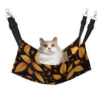 QHZLY Velvet Slowly falling leaves Hammock M for Small Pets – Comfortable and Breathable for Cats, Rabbits, Ferrets