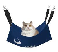 QHZLY Velvet South Carolina Flag Hammock L for Small Pets â€“ Comfortable and Breathable for Cats, Rabbits, Ferrets