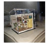 QHZYMX Dustproof Acrylic Display Box 10 15 20 25 30 35 40 45 50 60 70cm, Display Case for Collectibles Small Large, Self-Assembly Acrylic Boxes Clear(60x60x60cm/24x24x24 in)