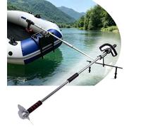 QHZYMX Motorized kayak paddle Cordless Drill Marine Propulsion Thruster, Portable Electric Outboard Propeller Kit, DIY Thrusters System Motor Not Included(With Bracket,Long 1m/39.4")