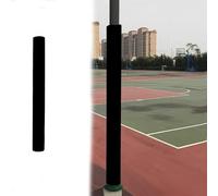 QHZYMX pole pad Basketball Pole Pad Heavy Duty Safety Poles Pads For Player Protection, Black H 100 110 130 140 160 Cm Garage Post Padding For Kids Play Area, Round Rod Cushion(H140cm,Dia145mm)
