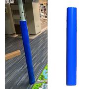 QHZYMX pole pad H 4ft Pole Padding Wrap Around Foam, Waterproof Basketball Hoop Pad For Poles Outdoor, Impact-Resistant Anti-collision Post Cushion(Blue 4’/122cm,Dia 14"/36cm)