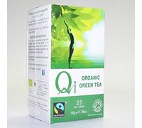 Qi | Fairtrade Green Tea | 3 x 25 bags