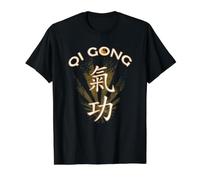 Qi gong - Qigong - Chi kung Value Graphic T-Shirt, Men, Black, M