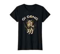 Qi gong - Qigong - Chi kung Value Graphic T-Shirt, Women, Black, M